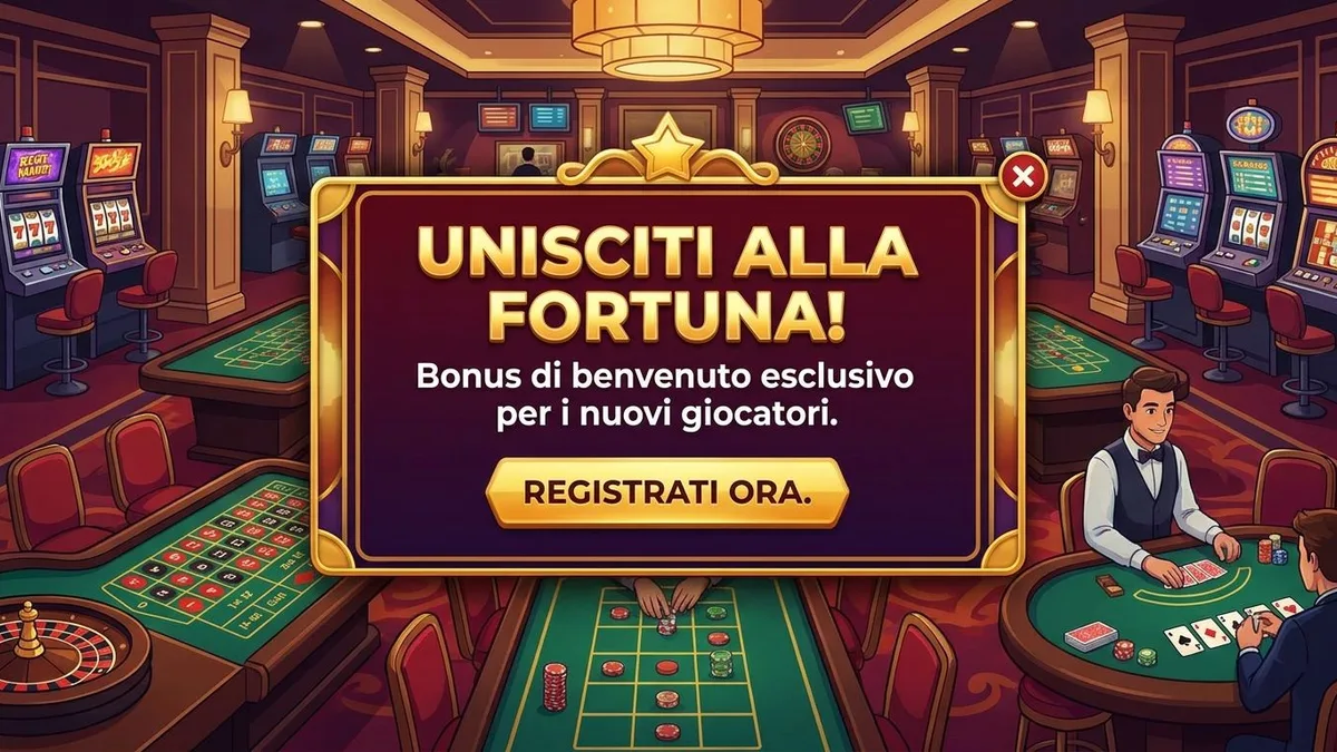 Registrazione con bonus